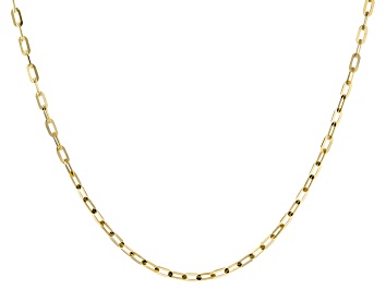 Diamond-Cut Paperclip Link Chain 