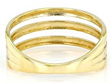 10k Yellow Gold Multi-Row Ring