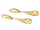 10K Yellow Gold Grande Drop Earrings