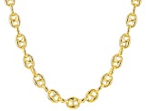 10k Yellow Gold High Polished Mariner Link 20 Inch Chain