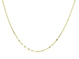 10k Yellow Gold Valentino Link 20" Chain