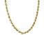 10K Yellow Gold 2.5mm Rope 20 Inch Chain