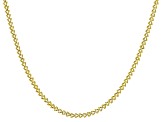 10K Yellow Gold Wheat Shape 18 Inch Necklace