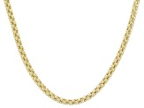 10K Yellow Gold Diamond-Cut Popcorn 18 Inch Chain