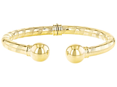 10K Yellow Gold Bangle Bracelet