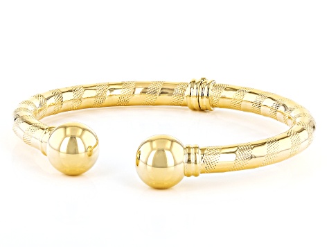 10K Yellow Gold Bangle Bracelet