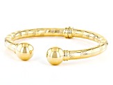 10K Yellow Gold Bangle Bracelet