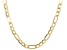 14K Yellow Gold 4mm 3+1 Figaro 18 Inch Necklace