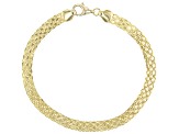 14K Yellow Gold 4mm Bismark Bracelet