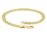 14K Yellow Gold 4mm Bismark Bracelet