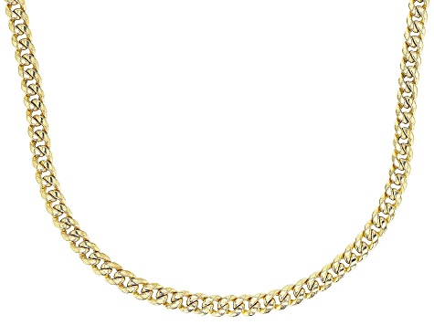 Kids' Cuban Link Necklace 18in / Silver