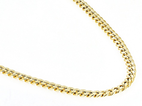 Kids' Cuban Link Necklace 18in / Silver