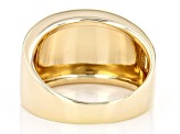 10K Yellow Gold High Polished Graduated Band Ring