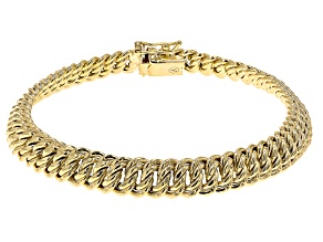 10k Yellow Gold Cuban Link Bracelet