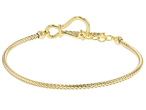 10k Yellow Gold Toggle Bracelet