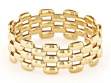 10k Yellow Gold Panther Link Ring