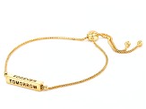 10k Yellow Gold Longevity Bolo Bracelet