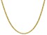 10k Yellow Gold Spiral Diamond-Cut Snake 20 Inch Chain