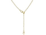 14k Yellow Gold Graduated Oval Link Lariat 17 Inch Necklace