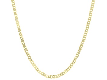 Picture of 14k Yellow Gold Diamond-Cut 1.5mm Mariner 18 Inch Chain
