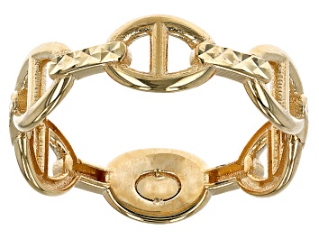 Picture of 10k Yellow Gold Mariner Link Ring