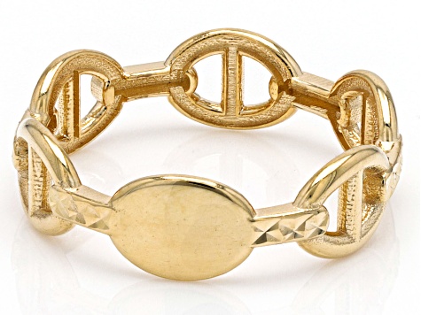 10k Yellow Gold Mariner Link Ring