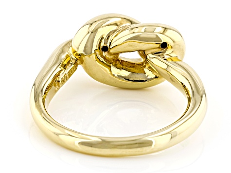 14k Yellow Gold Love Knot Ring