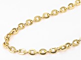 10k Yellow Gold 5mm Cable 20 Inch Chain