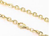 10k Yellow Gold 5mm Cable 20 Inch Chain