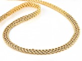 10k Yellow Gold 5.7mm Multi-Row Rope 20 Inch Chain