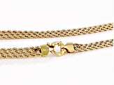 10k Yellow Gold 5.7mm Multi-Row Rope 20 Inch Chain