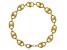 10k Yellow Gold Puff Mariner Link Bracelet