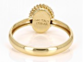 14k Yellow Gold Holy Mary Ring