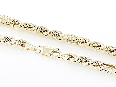 10k Yellow Gold 4.5mm Milano Rope 20 Inch Chain