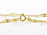10k Yellow Gold 3.7mm Mariner Link 18 Inch Chain