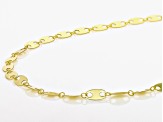 10k Yellow Gold 3.7mm Mariner Link 20 Inch Chain