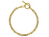 10k Yellow Gold 4.4mm Mariner Link Toggle Bracelet