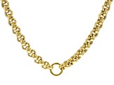 10k Yellow Gold 10mm Rolo 20 Inch Chain