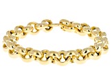 10k Yellow Gold Rolo Link Bracelet