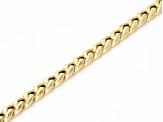 10k Yellow Gold 4.5mm High Polished Curb Link Bracelet