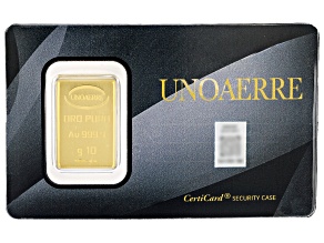 24k Yellow Gold 10g Ingot In Blister Pack