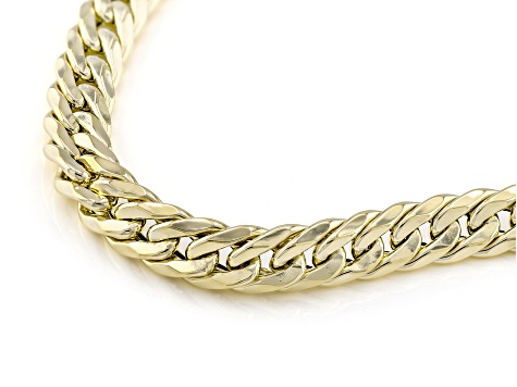 10k Yellow Gold 6mm Curb Link Bracelet