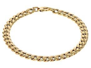 18k Yellow Gold 5.8mm Curb Link Bracelet