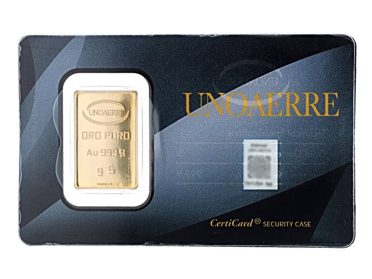 24k Yellow Gold 5g Ingot In Blister Pack - AU2228 | JTV