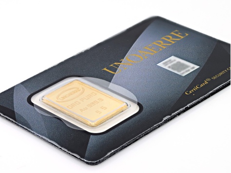 24k Yellow Gold 5g Ingot In Blister Pack - AU2228 | JTV