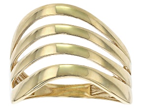 10k Yellow Gold Multi-Row Ring