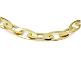 14k Yellow Gold Oval Link Bracelet