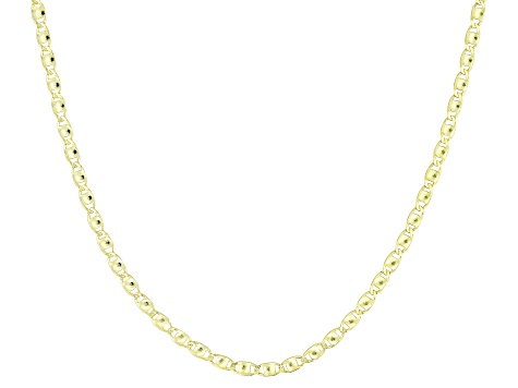 10k Yellow Gold 1.5mm Solid Valentino 16 Inch Chain