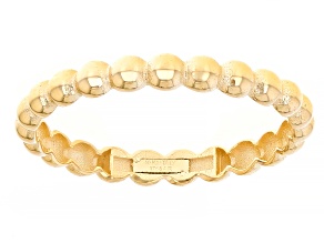 10k Yellow Gold Bead Ring