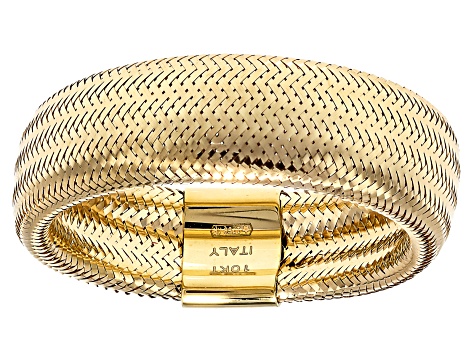 10k Yellow Gold Flex Stretch Ring